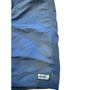 Patagonia Wavefarer Board Shorts Mens 38 Navy Blue Swim Trunks 86621